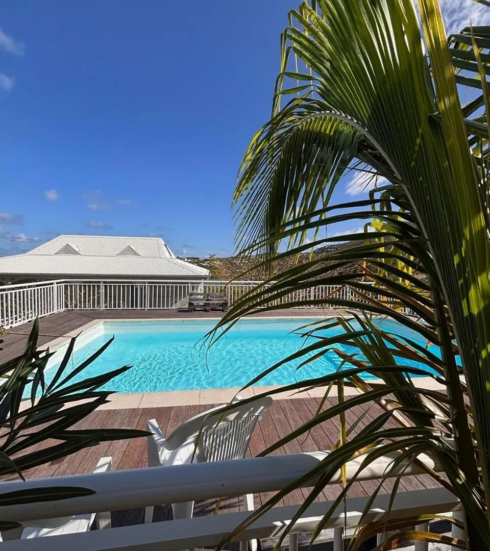 Apartment Charmant Studio Vue Mer Avec Piscine Cul de Sac