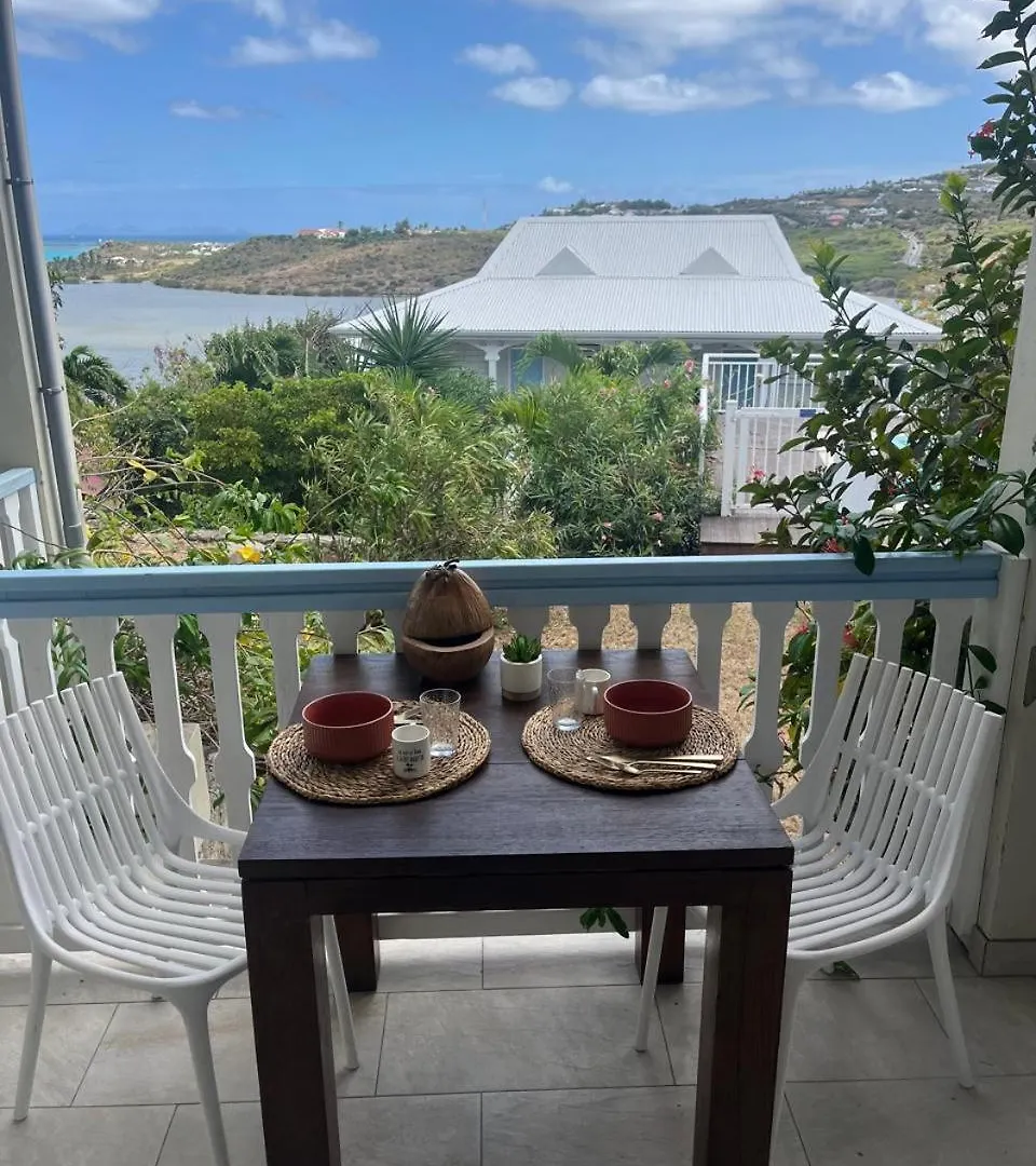 Charmant Studio Vue Mer Avec Piscine Cul de Sac Sint Maarten/Saint Martin