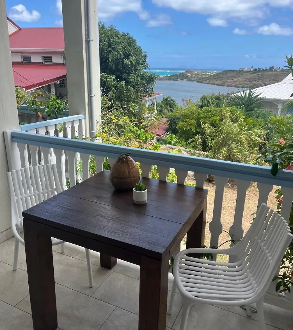Charmant Studio Vue Mer Avec Piscine Cul de Sac 0*,  Sint Maarten/Saint Martin